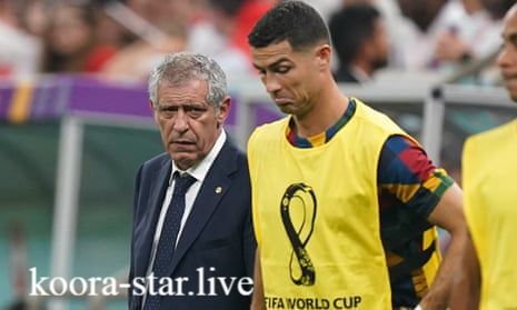ترك كريستيانو رونالدو مستقبل البرتغال في الهواء من قبل المدرب فرناندو سانتوس